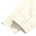 thumbnail image 4 of Men's Cotton Linen Hooded Henley Shirt, Casual Loose Fit Adjustable Drawstring Long Sleeve Tops for Men, Spring Fall Daily Wear Shirts S-3XL, 4 of 8