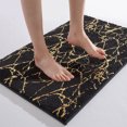 thumbnail image 5 of Bath Mat, Bath Rug, Absorbent Non-Slip Foam Machine Washable Soft Velvet Bathroom Floor Mat for Tub Shower, 5 of 6