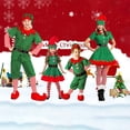 thumbnail image 4 of Vestido de Navidad Para La Familia Trajes A Juego Falda Corta de Escenario Para Mujer Conjunto de Trajes de Cosplay de Varias Piezas Madre Odeerbi  ODB189027, 4 of 4