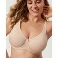thumbnail image 3 of DELIMIRA Women's Seamless TShirt Bras Plus Size Full Coverage Underwire Lightly Lined Bra, 3 of 6
