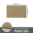 thumbnail image 4 of FLOORHUG Doormat Indoor 20"x32", Front Door Mat Non-Slip for Entrance, Absorbent Resist Dirt Door Rug for Inside, Low-Profile Welcome Mat, Entryway Rug Floor Mats Machine Washable, Beige, 4 of 8