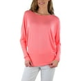 thumbnail image 4 of ToBeInStyle Women's Long Sleeve Dolman Top, 4 of 7