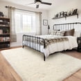 thumbnail image 4 of Shag Area Rug, Soft Fluffy Area Rugs for Living Room Bedroom Decor Carpet, Light Gray, 4 of 9
