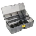 thumbnail image 2 of Cqxid Closure Bags & lids & Boxes Under $10 Clear Double Layer Plastic Tackle Box Fishing Storage Box Lightweight, 2 of 6