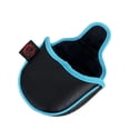 thumbnail image 3 of koolsoo Fashion Golf Putter Head Cover with Closure Protector Butterfly Embroidered PU StyleB Black, 3 of 9