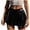 Black, variant on Aayomet Y2k Skirt Women's Plus Asymmetrical Side Split High Waist Midi Ruched Satin Skirt,Black S