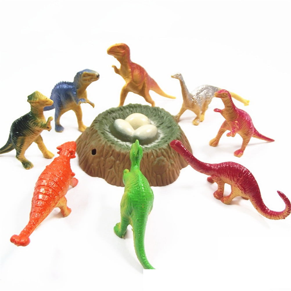 Plastic Dinosaur Model Action&Figure Toy Kids Sand Table Scenery Accessory_WK 