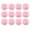 Pink, variant on Suodoka 12pcs Yellow Arcade Button Cover Mechanical Push Button Replacement for Kailh Cherry TTC Akko Switches (0.8 inches / 20.2 mm)[cite: 1]