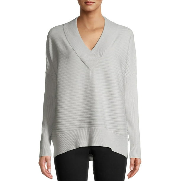 Time and Tru Women's V-Neck Sweater
