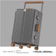 thumbnail image 1 of Maleta BunnyFly, Maleta de viaje con asa ancha para hombre, equipaje de mano 20 24, cubierta de carrito con marco de aluminio para PC para mujer, 1 of 4