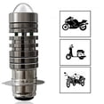 thumbnail image 3 of Universal 12V Dual Color Headlight Bulbs P15D H6 PX15D LED Motorcycle Headlight H6 Scooter Motobike Head Lamp, 3 of 16