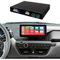 Road Top Wireless Carplay Retrofit Kit Decoder for BMW i3 I01 NBT System 2012-2017 Year, Support Android Auto, Mirrorlink, Reverse Camera, Original Car Knob Control