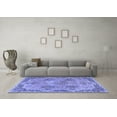 thumbnail image 3 of Ahgly Company Indoor Rectangle Persian Blue Traditional Area Rugs, 2' x 5', 3 of 4