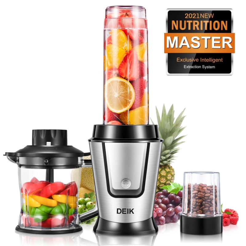 DEIK Personal Smoothie Blender, 500W Bullet Blender for Shakes and Smoothies, 20Oz BPA Free