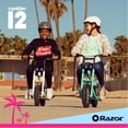 thumbnail image 4 of Razor Rambler 12 Seated Electric Scooter- White, up to 14 mph, 12" Air-Filled Tires, for Teen 13+, 4 of 12