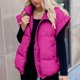 thumbnail image 1 of Sudadera con capucha y manga larga para mujer, con cuello de cremallera y abrigo, 1 of 9
