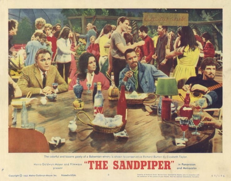 The Sandpiper movie POSTER (Style C) (11" x 14") (1965)
