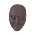thumbnail image 5 of Gazechimp Lash Mannequin Head Silicone Multifunctional Lifelike Soft Professional Practice coffee, 5 of 8