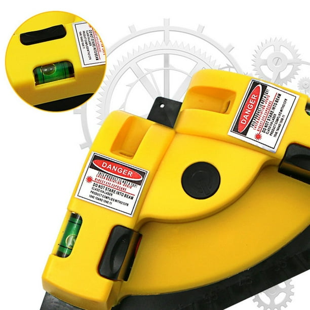 Right Angle Laser Level Red Line Square Levels Projection 635nm