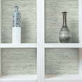 thumbnail image 4 of (2 pack) RoomMates Light Gray Grasscloth Peel and Stick Wallpaper, 20.5 in x 18 ft, 4 of 10