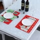 thumbnail image 5 of Juego de 4 manteles individuales navideños, para vacaciones de invierno, Navidad, cocina, comedor, accesorio de feliz año nuevo, 5 of 5