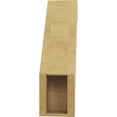 thumbnail image 4 of Ekena Millwork 5"W x 14"D x 18"H Burlington Rough Cedar Woodgrain TimberThane Knee Brace, Primed, 4 of 6