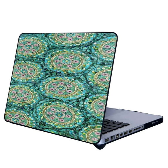 Compatible with MacBook Air 13.3 Inch A1932 Phone Case, Green-authentic-Mosaic-6 Case Silicone Protective for Teen Girl Boy Case for MacBook Air 13.3 Inch A1932