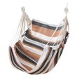 thumbnail image 2 of sunsanly Hammock Chair Foldable Heavy Duty Lightweight Portable Handmade Cotton Weave Indoor Outdoor Garden Tree Hanging Swing Chair Seat, 2 of 8