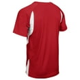 thumbnail image 2 of Champro Youth Dri-Gear Top Spin Baseball Jersey Scarlet/White M, 2 of 2