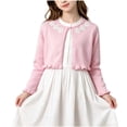 thumbnail image 3 of Abtuhar Boys and Girls Fall Winter Cardigan Coat Floral Round‑neck Coat for 1‑13 Years, 3 of 5