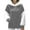 Dark Gray, variant on cocolona Womens Fuzzy Hoodies Fall Winter Warm Fleece Long Sleeve Patchwork Hooded Sweatshirts Fashion Casual Loose Pullover Hoodies