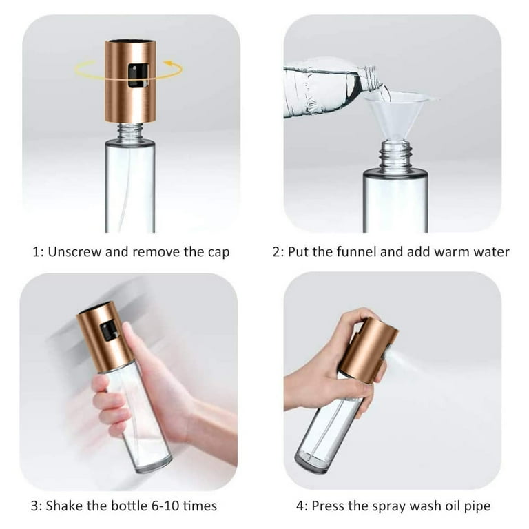 Oil Sprayer for Cooking Olive Oil Sprayer Mister for Air Fryer Vegetable  Vinegar Oil Portable Mini Kitchen Gadgets for