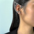 thumbnail image 3 of 2 pares de pendientes de puño de elfo punk para mujer, pendientes de clip de oreja de elfo vintage de hip hop, joyería de cosplay de Halloween, 3 of 3