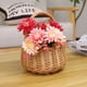 thumbnail image 2 of Cesta de Mimbre para Picnic con Asa, Cesta de Mimbre para Niña de las Flores, Ideal para Bodas, Decoración de Jardín y Hogar. Cesta de Mimbre para Guardar Cosas., 2 of 5