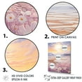 thumbnail image 3 of Designart "Cute Kawaii Landscape Of Prairies During Sunset III" Prairies Wall Art Living Room, 3 of 7