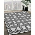 thumbnail image 2 of Ahgly Company Indoor Square Patterned Platinum Gray Area Rugs, 3' Square, 2 of 6