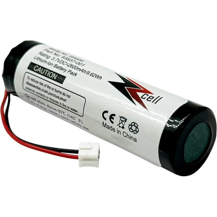 ZZcell Replacement Battery For Wahl 93837-001 Cordless Magic Clip Shaver, Super Taper, Senior, Designer, Beretto Black Stealth, Chrome, Sterling 4 Clippers 3.7V 2600mAh