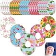 thumbnail image 1 of Qucyy 25 Pcs Patch Adhésif Compatible avec Ruban Adhésif Pré-Découpé Floral Coloré Résistant à la Transpiration, Protection du Moniteur de Glucose (G7) G7, 1 of 5