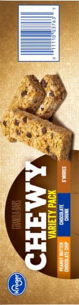 2X-KR Chewy Granola Bars Variety Pack - 0.84 oz - 18 ct