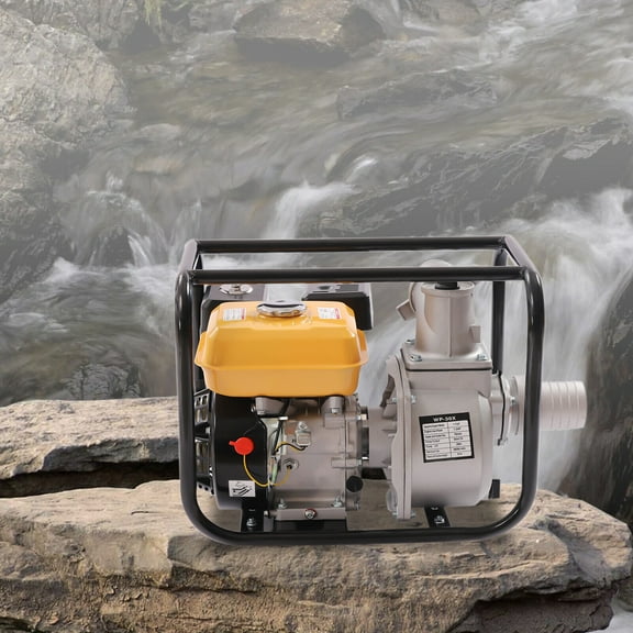 Gasoline Water Pump Semi-Trash Agricultural Irrigation Pump 7.5 HP 210CC 4 Strok