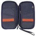 thumbnail image 3 of Document Storage Rectangular Travel Document Organizer Passport Wallet Holder Polyester Waterproof 1Pcs, 3 of 4