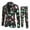 Black, variant on Azrian Men Suit Men'sFashion Christmas Christmas Suit Jacket + Suit Pants Two-piece Suit