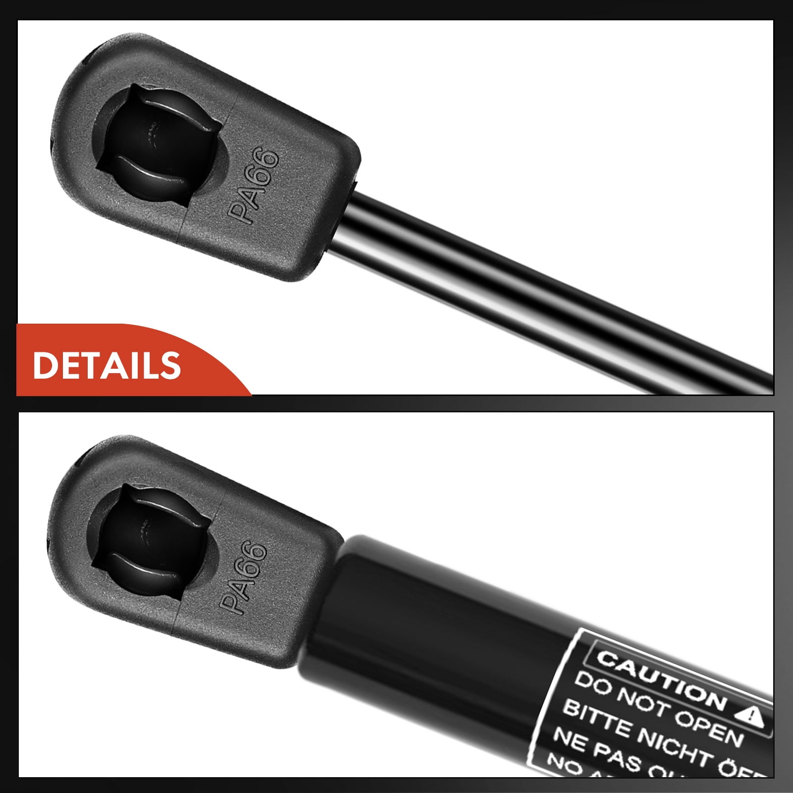 A-Premium Hood Bonnet Lift Supports Shock Struts Replacement for Ford Thunderbird Mercury Cougar 1989-1997 2-PC Set