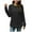 Black_1, variant on Womens Plus Size Tops Crewneck Long Sleeve Shirts Loose Tunic Tops Fall Pullover