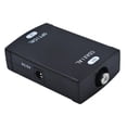 thumbnail image 2 of De Negro A RCA Conector De Convertidor de sonido Digital Conector . UU. Para , Blue-ray DVD CUTICAT Convertidor Toslink a RCA, 2 of 6