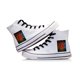 thumbnail image 1 of Anime Stranger Things temporada 4 Cosplay zapatos de lona Dustin HellFire Club zapatillas Casual plataforma alta zapatos transpirables niño niñablanco 238 Deng Xun unisex, 1 of 2