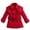 Red, variant on Esaierr Kids Girls Lightweight Trench Coat Kids Classic Dress Coat Long-Sleeved Thickened Autumn Winter Trench Cotton Tops for 3-10Y