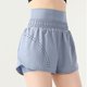thumbnail image 5 of Gibobby Shorts Deportivo Ropa deportiva de verano, pantalones cortos deportivos de cintura alta 2 en 1, elásticos, de secado rápido, sueltos, para Yoga, gimnasio, pantalones c(Azul, XXL), 5 of 5