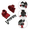 thumbnail image 3 of segolike 2 Pieces 1:24 Scale Rear Wheel Seat Upgrade for RC Hobby Car Crawler trucks accs Red, 3 of 9