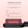 thumbnail image 3 of Hair Straightener Brush  Anti-Scalding  25s Fast Heating Ceramic PTC-Stop Automatic  5 Heat Levels Heat Protection Sensor, 3 of 6